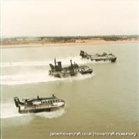 Military Hovercraft with the Royal Navy